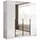 lookway Drehtürenschrank AUREL 200 x 200 x 57 cm Weiß