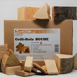 Grillholz Buche 8Kg - von Landree® - die (saubere) Alternative zu Kohle oder Briketts - direkt vom Holzhof aus Schleswig-Holstein