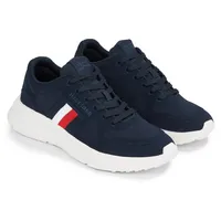 Tommy Hilfiger MODERN RUNNER KNIT EVO ESS Mittelhoher Schnitt (Schuhe) Herren, Blau (Desert Sky), 44 EU