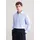Seidensticker Businesshemd "Schwarze Rose", Herren, Gr. M (39), normale Ärmellängen, blau, 100% Baumwolle, unifarben, skinny fit, 2-Knopf-Manschette, Hemden, X-Slim 1/1 Kentkragen Uni