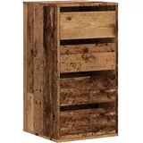 vidaXL Kommode Altholz-Optik 40x41x76 cm Holzwerkstoff