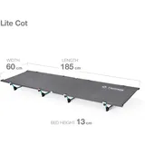 Helinox Campingliege Lite Cot Schwarz