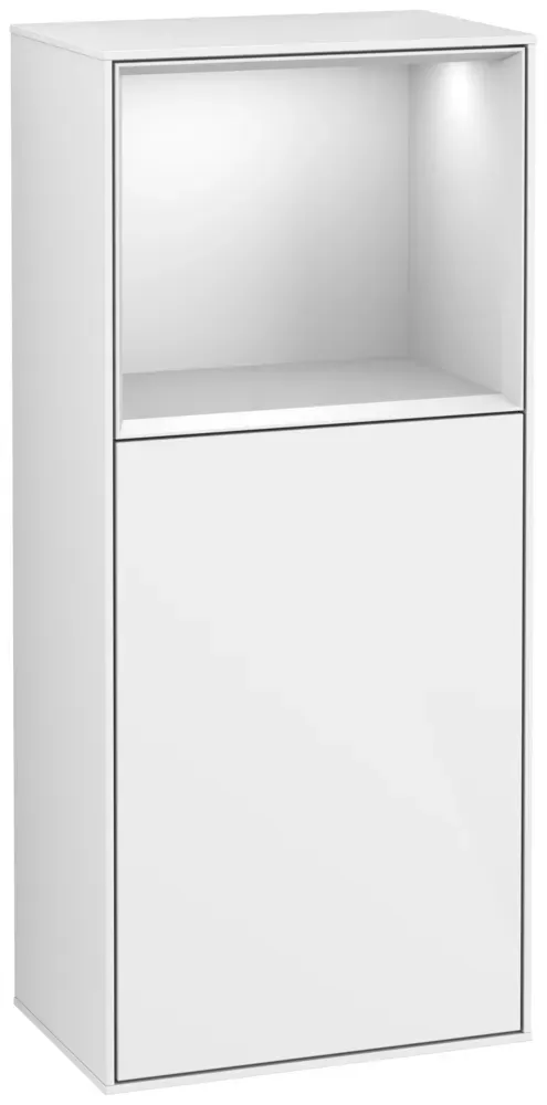 Villeroy & Boch Seitenschrank Finion F50 418x936x270mm mit A: (Scharn.) li, F500MTGF F500MTGF
