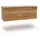 Kobi Nicole TV-Lowboard 80 cm Eiche Craft/PVC