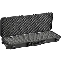 Wasserdichter Koffer MAX1100  (L x B x H: 1.177 x 450 x 158 mm, Mit Noppenschaumstoffeinlage, Passend für: Waffen, Schwarz, Kunststoff)