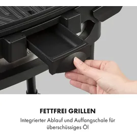 Klarstein Gatsby Elektrogrill 2000 W schwarz