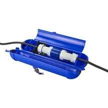 PRO PLUS ProPlus Sicherheitsbox für CEE-Stecker, und Kupplung, blau