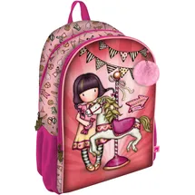 Santoro safta 1109GJ05 Rucksack 2 Reißverschlüsse Gorjuss Carousel 31,5 x 40 x 22,5 cm,