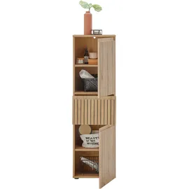 BASIC by Balculina Austin Midischrank 40 x 136 x 31 cm Beige