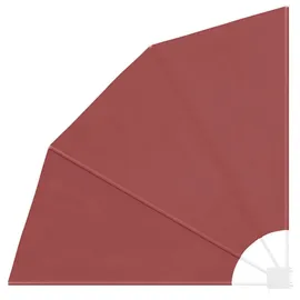 vidaXL Balkonfächer 140 x 140 cm Terracotta-Rot Polyester