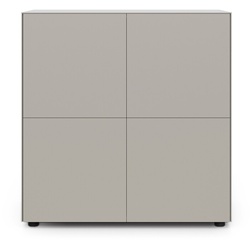 Container Connect grau, Designer form1, 102x100x48 cm
