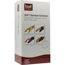 Bort Soft Daumenschiene lang schwarz