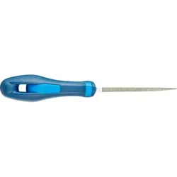 Diamant-Werkstattfeile dreikant 100mm D151 (mittel) für harte Werkstoffe