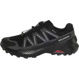 Salomon Speedcross PEAK Gore-TEX, Herren, Gr. 47, schwarz (schwarz, schwarz, asphalt), Synthetik, Textil, Schuhe, wasserdicht
