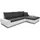 Sofnet Ecksofa 5-Sitzer Textil Grau