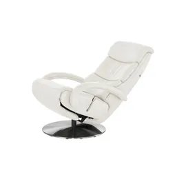 Hukla Relaxsessel Florian Leder 73 x 109 x 91 cm Weiß mit Relax-Funktion