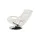 Hukla Relaxsessel Florian Leder 73 x 109 x 91 cm Weiß mit Relax-Funktion