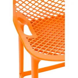 deluke Barhocker, Orange, Kunststoff, 45x105x53 cm, Esszimmer, Barmöbel, Barhocker