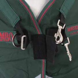 Horseware Rambo Original Turnout Lite 100g 130 cm Blau/Grün/Rot