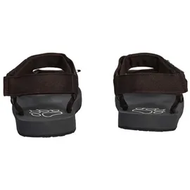 Jack Wolfskin Taiga Sandal Damen Schwarz/Mahogany 40,5