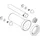 Hansgrohe Anschlussgarnitur universal für Wand WC