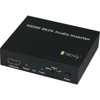 Techly IDATA HDMI-AI4K - Audio-Embedder