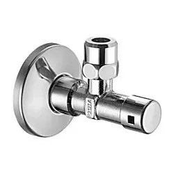 Schell Eckregulierventil 049450699 G 1/2 AG x G 3/8 AG, gesicherte Betätigung, verchromt