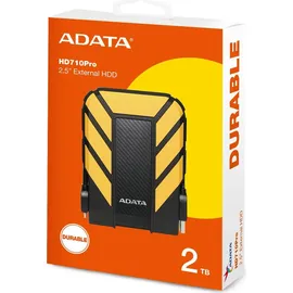 A-Data HD710 Pro 2 TB USB 3.2 gelb AHD710P-2TU31-CYL