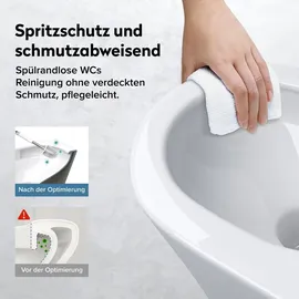 doporro A108 mit WC-Sitz Weiß