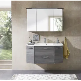 Pelipal Quickset 328 2-tlg. graphit struktur/weiß