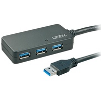 Lindy Active Extension Pro Hub 10m USB-Hub, 3x USB-A