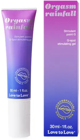 Love To Love Orgasm Rainfall Stimulierendes G-Punkt Gel 30ml