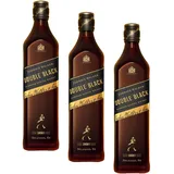 Johnnie Walker Double Black Label | Blended Scotch Whisky | Schottischer Genuß | aus den vier Ecken Schottlands direkt ins Glas | 40% vol | 700ml Einzelflasche (Packung mit 3)