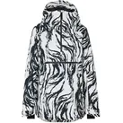 Tchibo - Halfzip-Skijacke - Damen - Gr. 34 - schwarz/print
