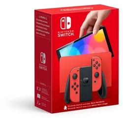 Nintendo Switch OLED - Mario Red Edition - Spielkonsole