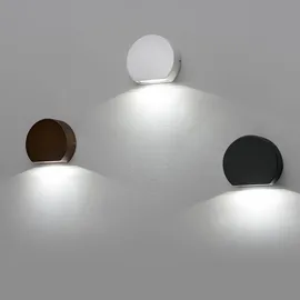 FARO Außenwandleuchte Aluminium, Glas 3,0 cm IP54 1x LED-Lampe weiß