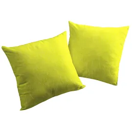 Wirth Dekokissen »Lahnstein« Kissenhülle ohne Füllung, 2 Stück grün