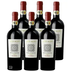 Why Not Shoes Nero D'Avola Syrah Riserva DOC Italien Sizilien 6 x 0,75 l