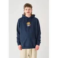 Cleptomanicx Hoodie Hoodie Cleptomanicx WTFISH (1-tlg) blau M