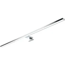 Kalb Material Für Möbel kalb 80cm LED Badleuchte Badlampe Spiegellampe Spiegelleuchte 230V neutralweiß, verchromt