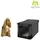 Maelson Soft Kennel Transportbox, faltbar - anthrazit - 72 x 51 x 51