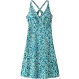 Patagonia Amber Dawn Kleid Midi Blau/Grün M