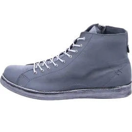 Andrea Conti Damen High Top Sneaker Schnürer Leder dynamisch 0341500, Grau,40 EU