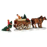 Lemax - Christmas Tree Wagon - Pferde Wagon - Zubehör - Weihnachtswelt