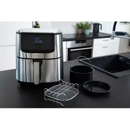 Gastronoma Heißluftfritteuse 18290010 Silber