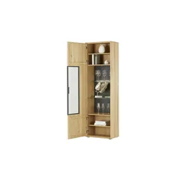 Woodford Vitrine Oakland 64 x 37 x 207 cm Mehrfarbig