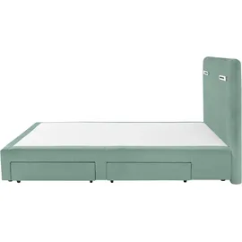 INOSIGN Boxbett Luan, Schubkästen, LED-Beleuchtung und Topper, in Breite 120 cm und 180 cm