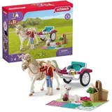 Schleich Schleich® Horse Club 42467 Kutsche für Pferdeshow, Spielfiguren-Set