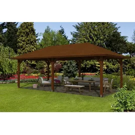 SKANHOLZ Orleans 2 7,86 x 4,39 m Braun