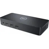 Dell D3100 Dockingstation USB B), Dockingstation - USB Hub, Schwarz